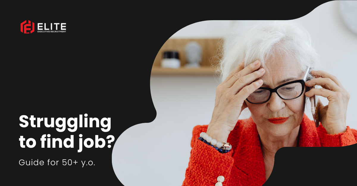 Older woman seeking job assistance