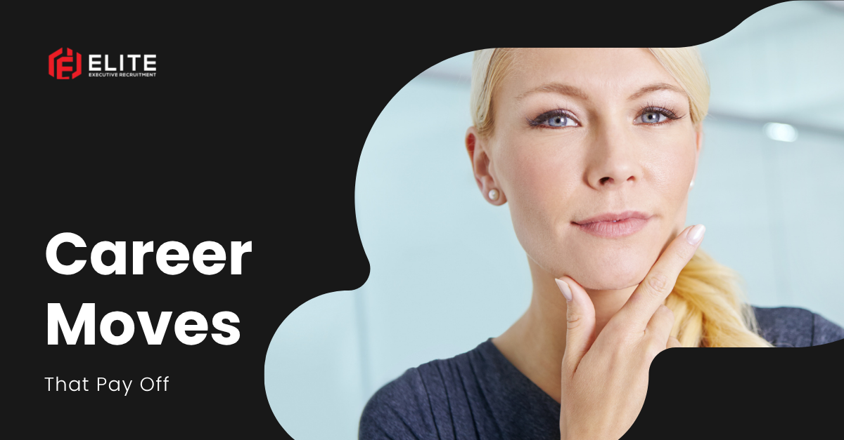 Professional woman contemplating career moves