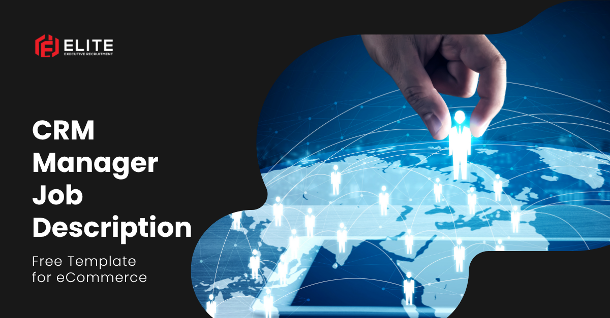 crm manager job description