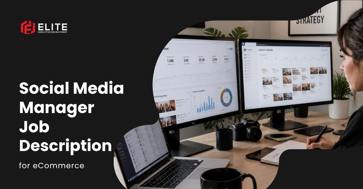 social media manager job description
